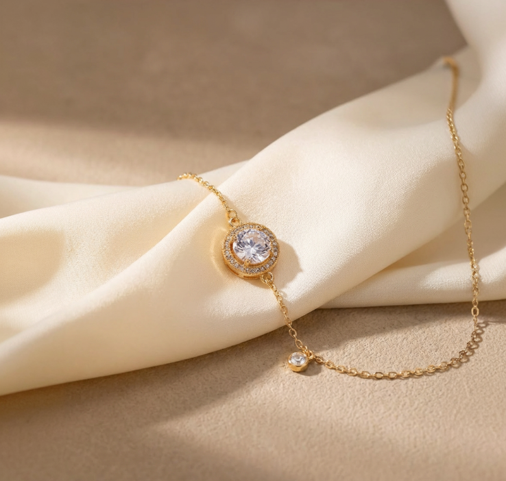 Sunfalak pearl clover necklace — fashion jewelry India